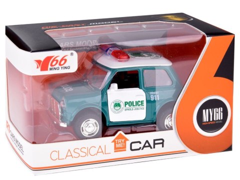 Policyjne autko metalowe auto otwierane drzwi POLICJA 1:38