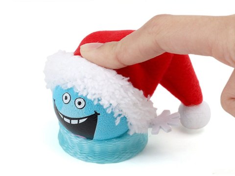 Świąteczny ELF ELFIK mikołajowy SKOCZEK zabawka sprężynka Mikołaj Renifer Bałwan