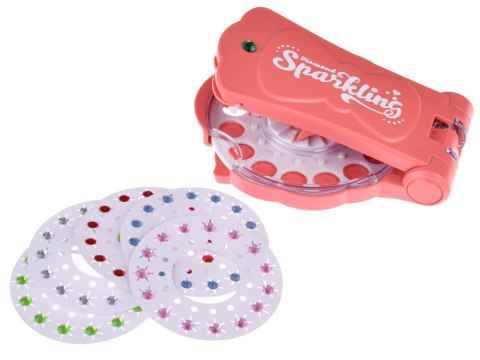 Zestaw do stylizacji włosów, ubrań, torebek kolorowe KRYSZTAŁKI DIAMENCIKI