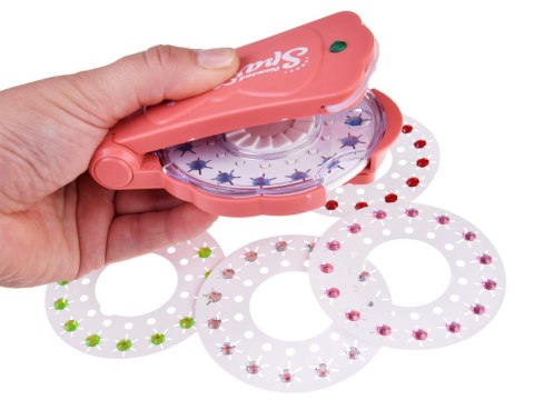 Zestaw do stylizacji włosów, ubrań, torebek kolorowe KRYSZTAŁKI DIAMENCIKI