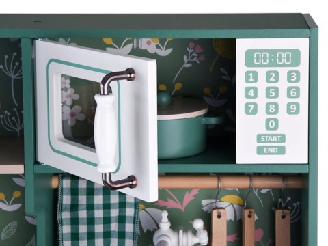 Drewniana KUCHNIA retro vintage lodówka pralka AGD