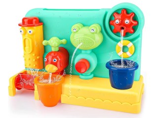 KOŁOWROTEK zabawka do kąpieli do wody panel kurek