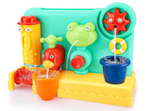 KOŁOWROTEK zabawka do kąpieli do wody panel kurek