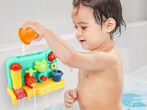 KOŁOWROTEK zabawka do kąpieli do wody panel kurek