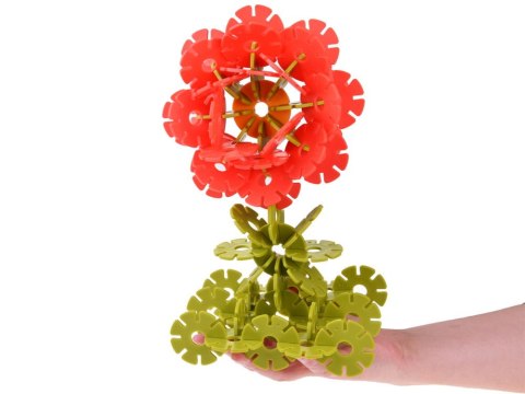 Konstrukcyjne KLOCKI 3D GWIAZDKI wafle 506-elementów