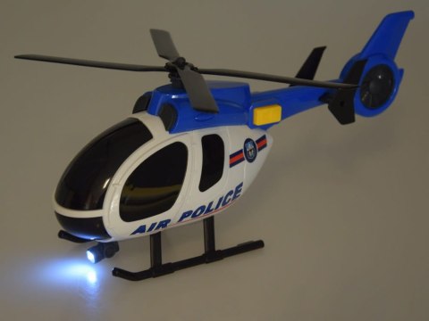 POJAZDY POLICYJNE auto helikopter dźwięk światło POLICJA
