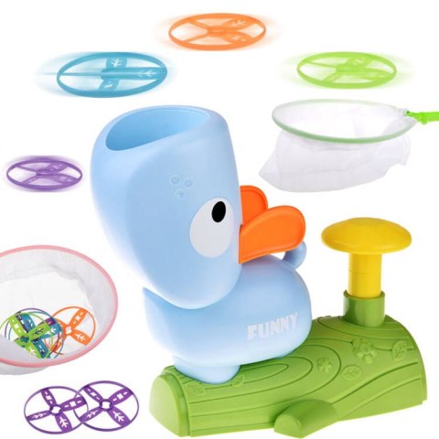 Rodzinna gra zręcznościowa WYRZUTNIA dysków piesek