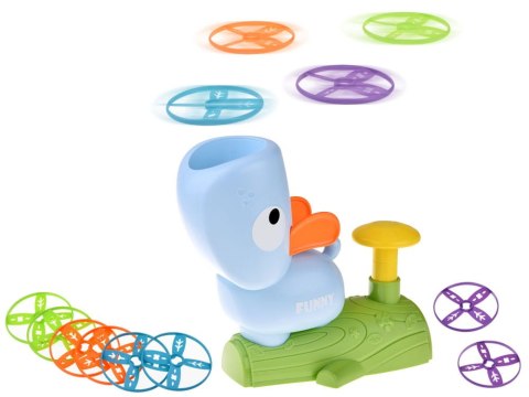 Rodzinna gra zręcznościowa WYRZUTNIA dysków piesek