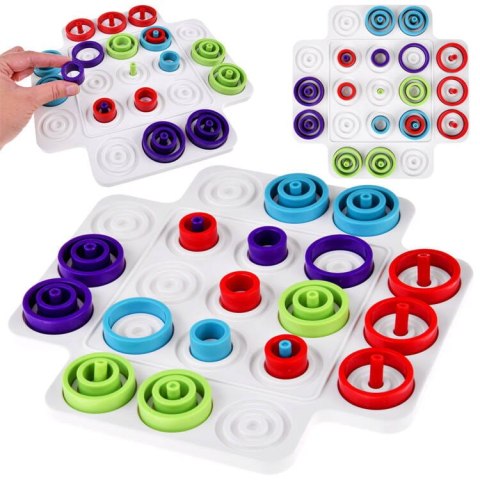 TRENUJ MÓZG gra logiczna TRAP Pułapka Kółko krzyżyk