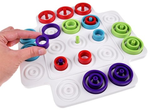 TRENUJ MÓZG gra logiczna TRAP Pułapka Kółko krzyżyk