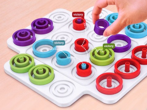 TRENUJ MÓZG gra logiczna TRAP Pułapka Kółko krzyżyk