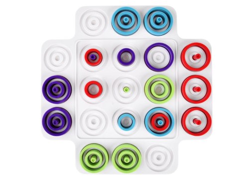 TRENUJ MÓZG gra logiczna TRAP Pułapka Kółko krzyżyk