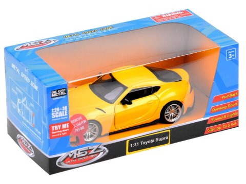 Auto Toyota GR Supra 1:31 metalowe autko licencja