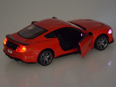 Auto metalowe model 2018 Ford Mustang GT skala 1:34 światło dźwięk
