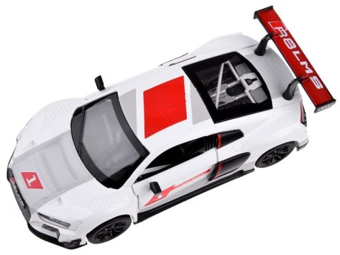 Auto metalowe model sportowe Audi R8 LMS skala 1:32 dźwięki światła