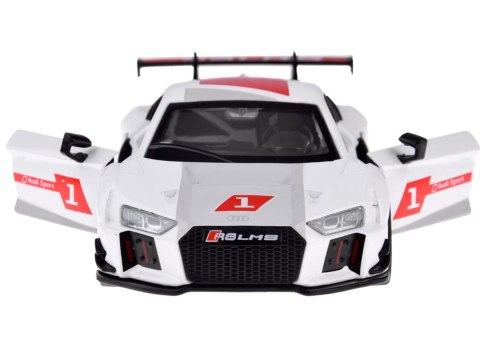 Auto metalowe model sportowe Audi R8 LMS skala 1:32 dźwięki światła