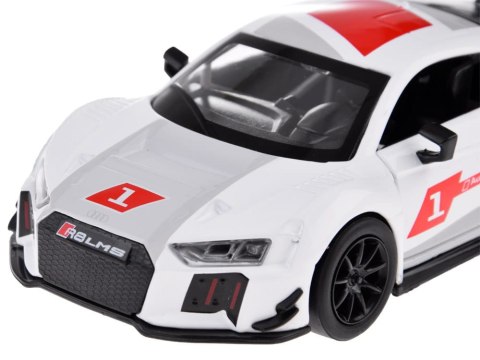 Auto metalowe model sportowe Audi R8 LMS skala 1:32 dźwięki światła