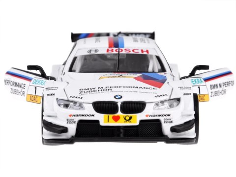 Auto metalowe sportowy model BMW M3 DTM skala 1:32 dźwięki światła