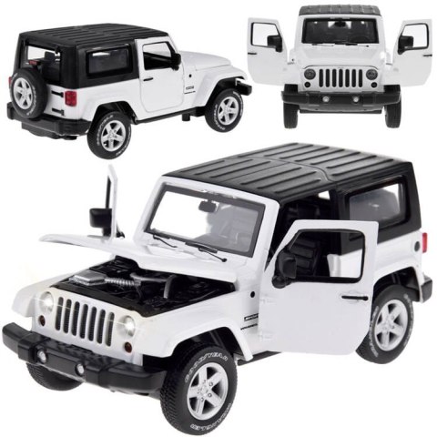 Auto terenowe Jeep Wrangler metalowy 1:32
