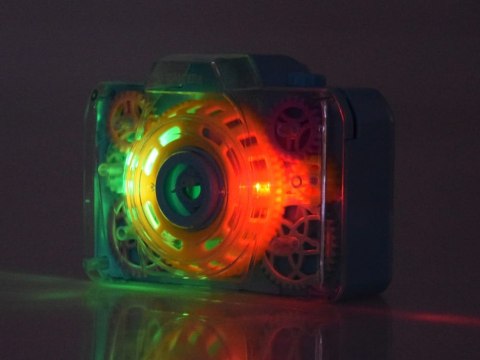 BAŃKI MYDLANE Aparat Fotograficzny maszynka do baniek mydlanych