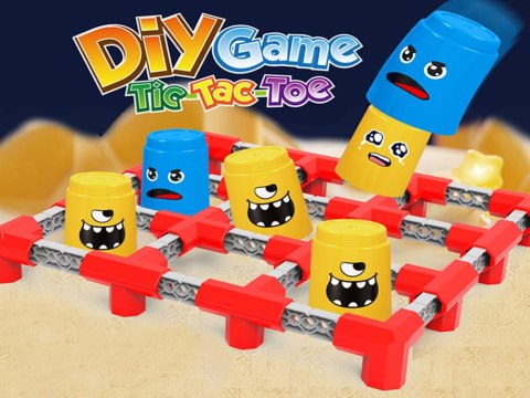 Gra 2w1 KÓŁKO KRZYŻYK + RZUT RINGIEM zręcznościowa strategiczna