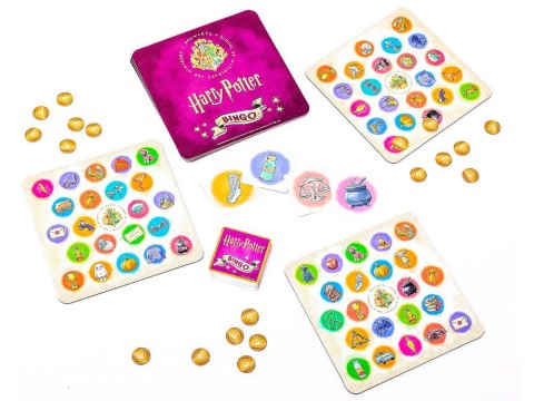 Gra Bingo Harry Potter gra towarzyska dla fanów przygód Hogwartu