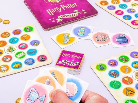 Gra Bingo Harry Potter gra towarzyska dla fanów przygód Hogwartu