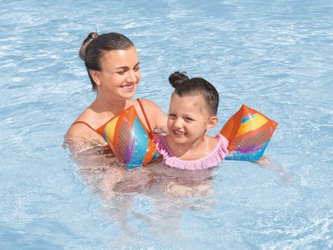 Kolorowe RĘKAWKI do pływania S/M motylki Bestway 32273