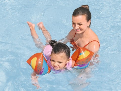 Kolorowe RĘKAWKI do pływania S/M motylki Bestway 32273