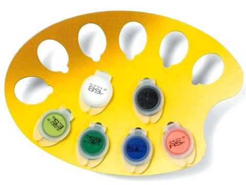 Namaluj obraz Zakochane FLAMINGI Zestaw do malowania obrazu Flaming farbki