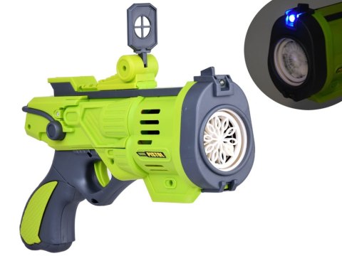 PISTOLET maszynka automat do puszczania tęczowych baniek mydlanych BAŃKI MYDLANE