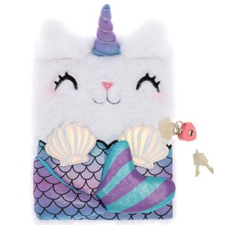 Pluszowy NOTES sekretny PAMIĘTNIK SEKRETNIK na kluczyk