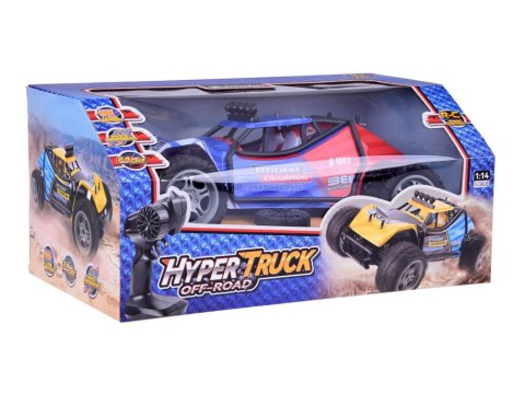 Autko r/c Zestaw auto zdalnie sterowane HYPER TRUCK OFF-ROAD na pilota