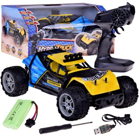 Autko r/c Zestaw auto zdalnie sterowane HYPER TRUCK OFF-ROAD na pilota