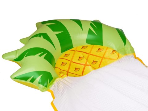 Dmuchany materac Hamak wodny siatka, model ananas na basen i plażę