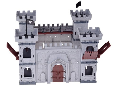 Figurki ŻOŁNIERZYKI rycerze piraci zamek fort mury 302 elementy
