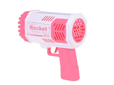 Maszynka Pistolet bańki mydlane światło + płyn