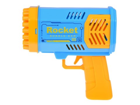 Maszynka Pistolet bańki mydlane światło + płyn