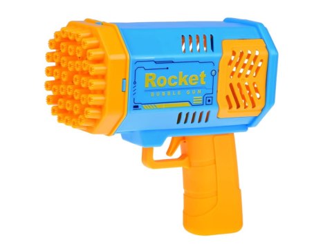 Maszynka Pistolet bańki mydlane światło + płyn