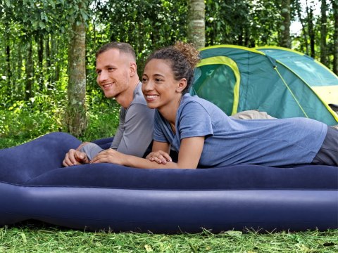 Materac dmuchany Air Mattress Queen wbudowana pompka 203x152 Bestway 67226
