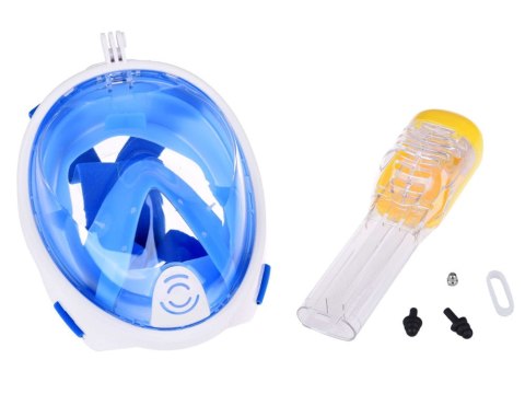 Pełna Maska z rurką do nurkowania i snurkowania S/M