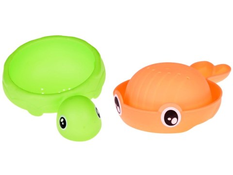 Wesoły Delfin zabawka do kąpieli + łódka z pingwinami