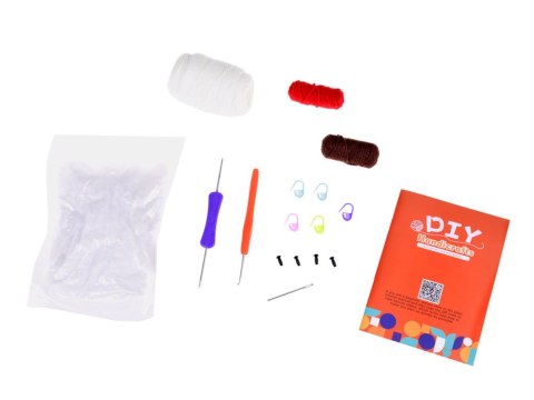 Zestaw kreatywny szydełkowanie zrób maskotkę DIY KRÓLIK
