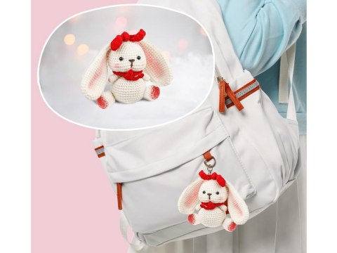 Zestaw kreatywny szydełkowanie zrób maskotkę DIY KRÓLIK