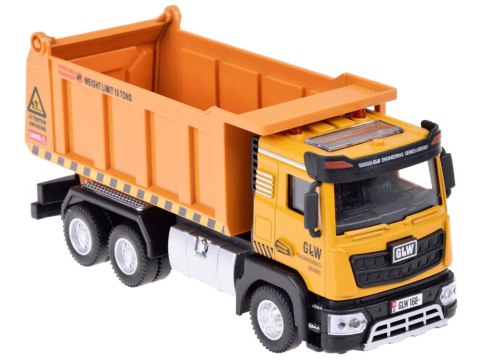 Auto budowlane Wywrotka samochód z dźwiękiem i światłem