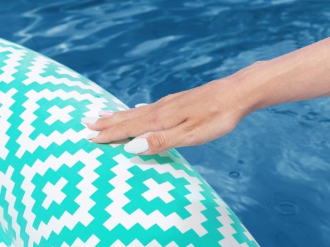 Fotel do pływania leżak hamak wodny Comfort Plush 145x87 cm Bestway 43555