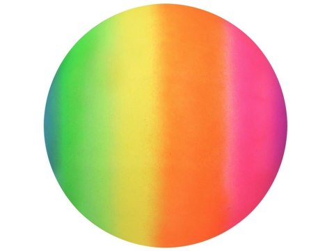 Gumowa kolorowa tęczowa lekka piłka do gry zabawy 9" 23cm dla dzieci