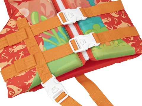 Kamizelka do pływania dla dziecka do 23 kg grafika Mors Bestway 90146
