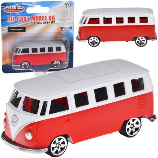 Metalowe autko licencjonowane Volkswagen T1 1:56 resorówka resorak