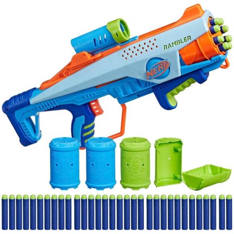 Nerf blaster Elite JR Rookie Pack wyrzutnia 32 naboje tarcze